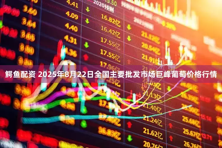 鳄鱼配资 2025年8月22日全国主要批发市场巨峰葡萄价格行情